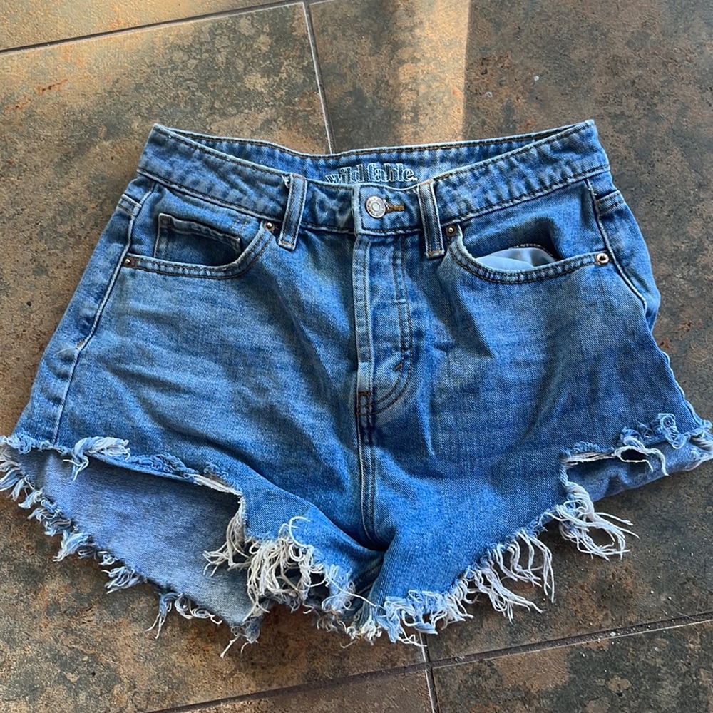 Blue Jean Shorts
